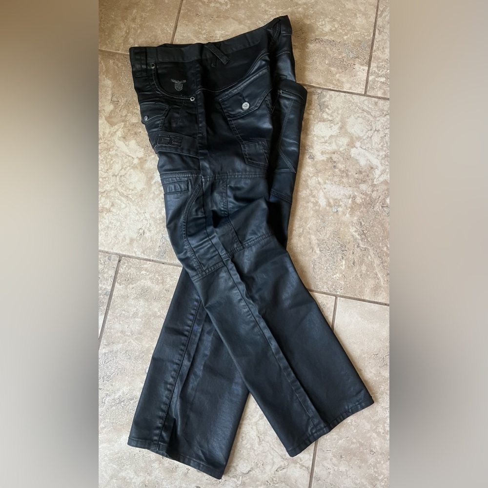 883 POLICE Black Jeans ˋRick Owens Style‘ - Picture 9 of 15